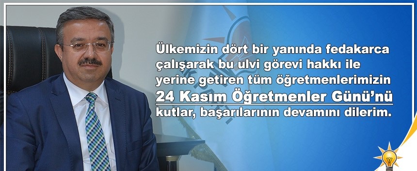 Yurdunuseven'den öğretmenler Günü Mesajı
