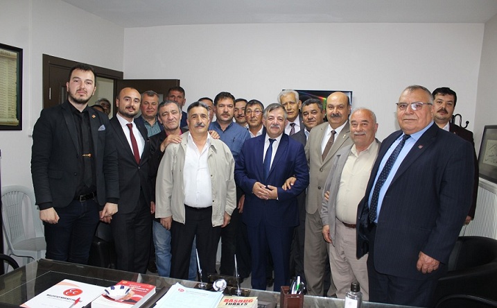 Konak Ve Başkanlardan Karagöz’e Tam Destek