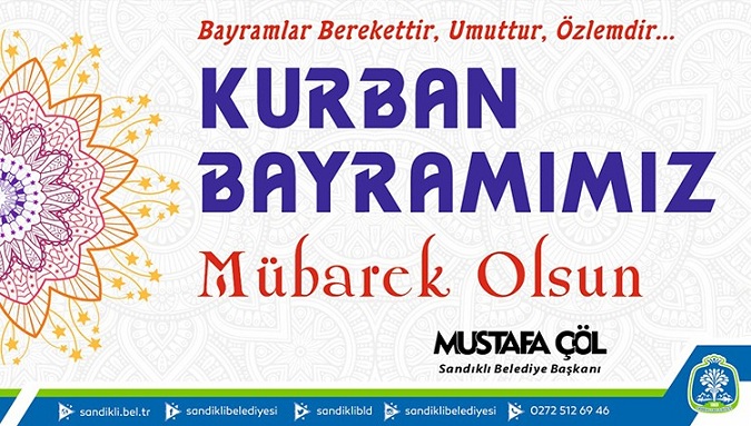 Başkan Mustafa çöl'ün Kurban Bayramı Mesajı