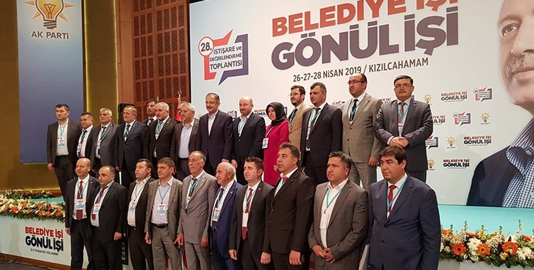 Başkan Mustafa çöl Ak Parti Kızılcahamam Kampında..