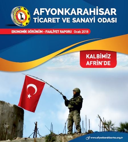 Atso Dergisinde Afrin'i Anlatan Kapak Tasarımı