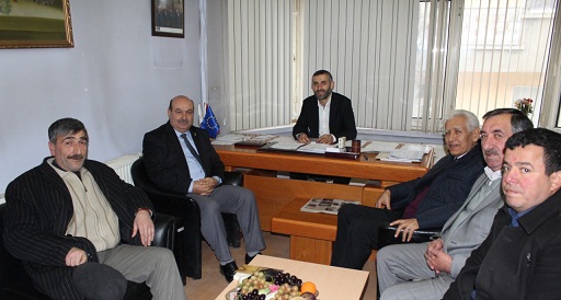 Başkanlardan, Sebzeciler Odasına Nezaket Ziyareti