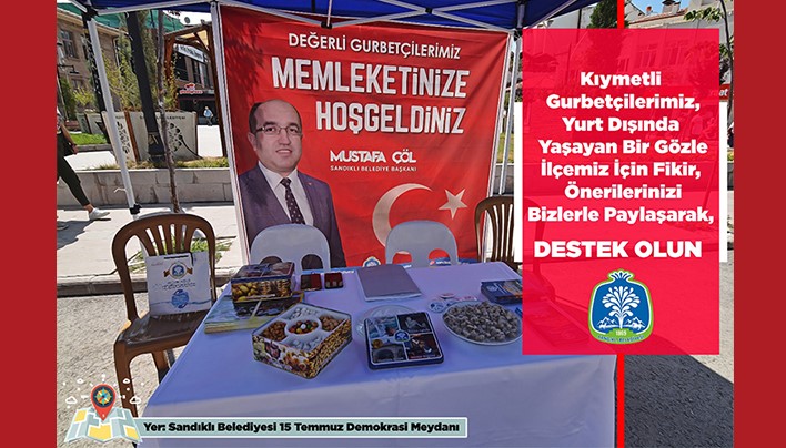 Gurbetçi Vatandaşlarımız İçin Stant Açıldı