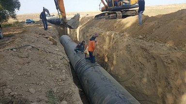 çobanlar Seyitler Sulaması Modern Sisteme Dönüşüyor