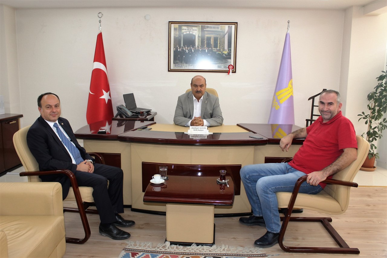 Tso Başkanı Serteser’den Başkan Konak’a Ziyaret