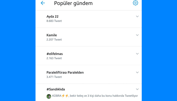 1 Milyon Kişi Sandıklı Hakkında Twit Attı