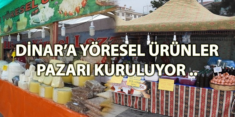 Yöresel ürünler Pazarı Kuruluyor