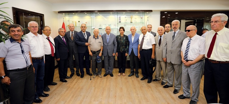 Hemşehrilerinden Yaşar'a Taziye Ziyareti