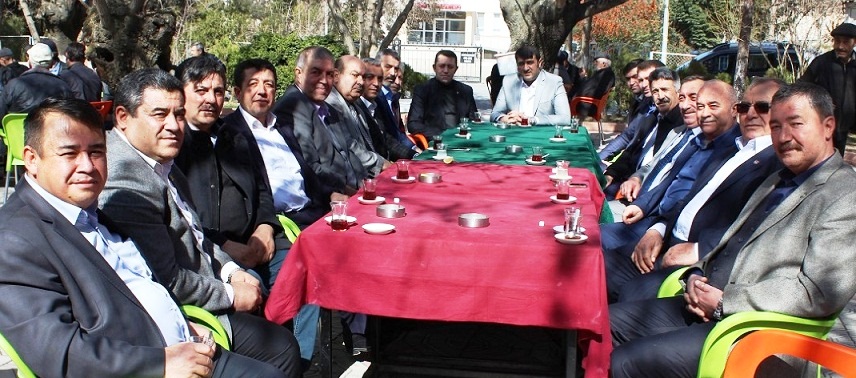 Başkan Hüseyin çağrı Esnaf Odası Başkanlarını Ağırladı