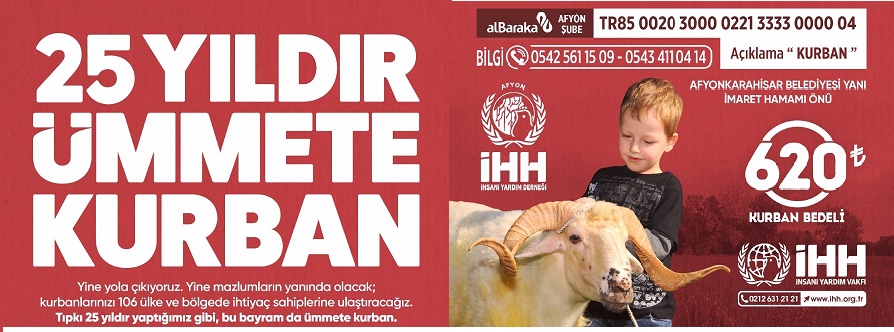 Bu Bayramda ümmete Kurban