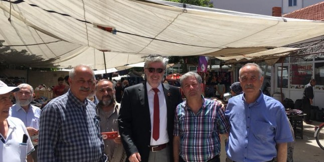 Yaşar Karakaya Evcileri Ziyaret Etti