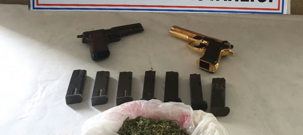 Sinanpaşa'da Esrar Maddesi Yakalandı