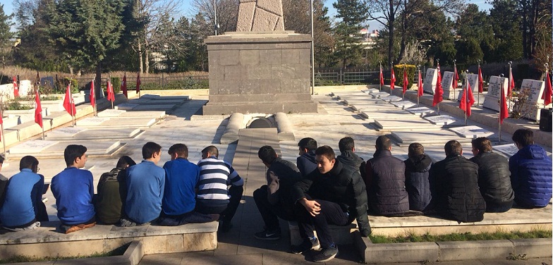 Aihl öğrencileri şehitleri Yad Etti